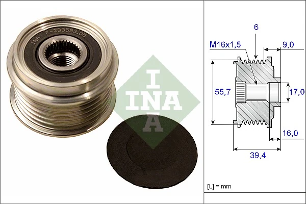 Alternator Freewheel Clutch